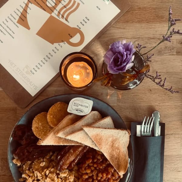 Ontbijtkaart Steigerhuys Brasserie